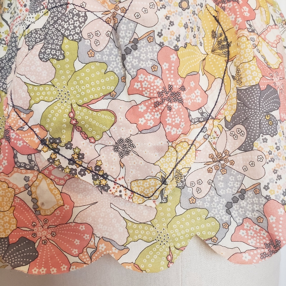 Vintage 1960's Flower Sack Apron - Picture 10 of 15